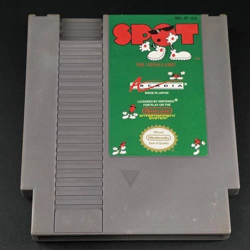 Spot: The Video Game (Nintendo Entertainment System, 1990) Tested & Works
