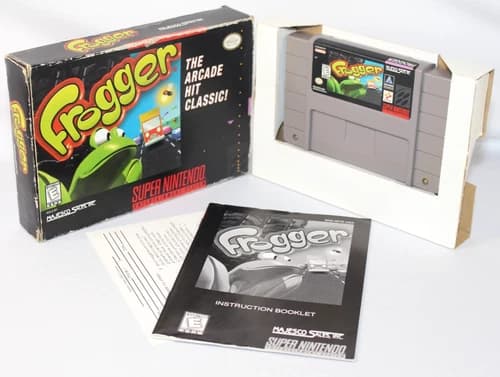 Frogger SNES Super Nintendo Complete CIB Good Condtiion w/ Reg! Last SNES Game!