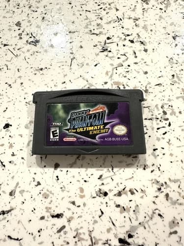 Danny Phantom: The Ultimate Enemy (Nintendo Game Boy Advance GBA) Tested 2005