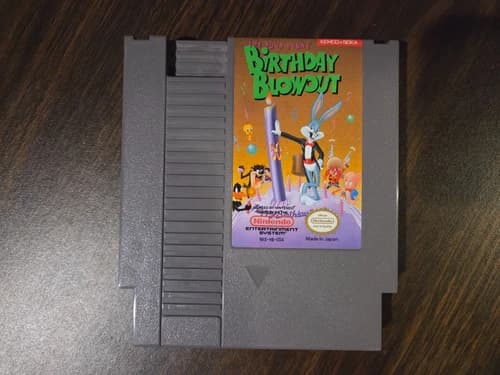 The Bugs Bunny Birthday Blowout (Nintendo Entertainment System, 1990) NES