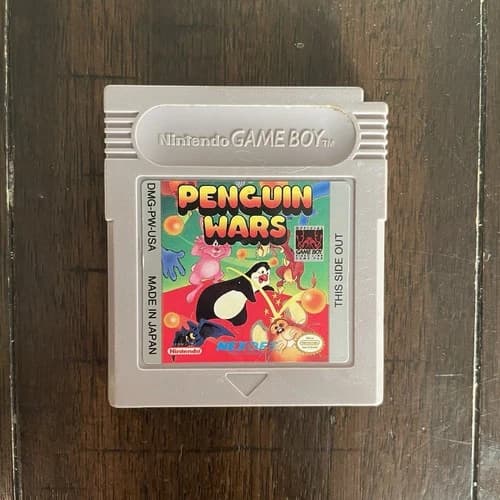 Penguin Wars - (Nintendo Game Boy Original) GB Cartridge Only - Tested