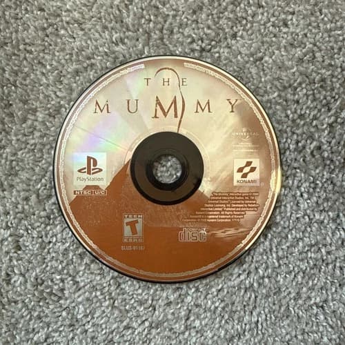 The Mummy (Sony PlayStation 1, 2000) PS1 Disc Only - Fast Free Shipping!