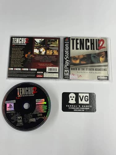PS1 - Tenchu 2 Sony PlayStation 1 Complete #2943