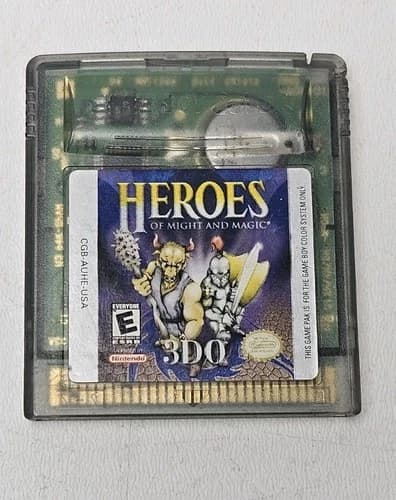 Heroes of Might and Magic (Game Boy Color) Authentic Cartridge Only