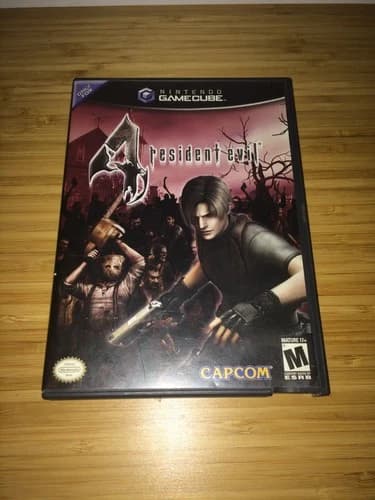 Resident Evil 4 GameCube COMPLETE W/ Manual