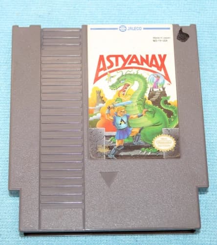 Astyanax - Nintendo NES Video Game - Tested & Working Authentic