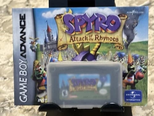Spyro Attack of the Rhynocs Gameboy Advance