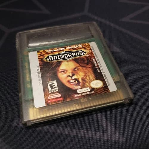 Animorphs (Nintendo Game Boy Color, 2000) Ubisoft action RPG gbc gba video game