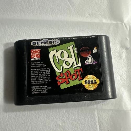 Cool Spot (Sega Genesis, 1993) cart Only