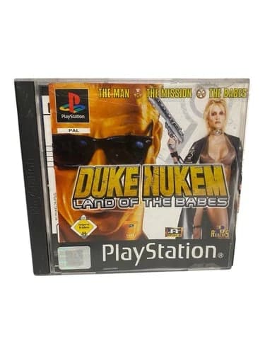 Duke Nukem: Land of the Babes Sony Playstation 1 PS1 PSone Game Game