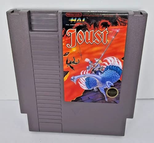 Joust (Nintendo Entertainment System, 1988) Authentic Cartridge Only NES