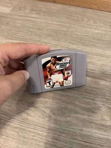 Knockout Kings 2000 Nintendo 64 N64 Tested Working 👀 🔥