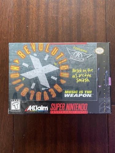 Revolution X 1995 - Super Nintendo SNES Game - Complete CIB