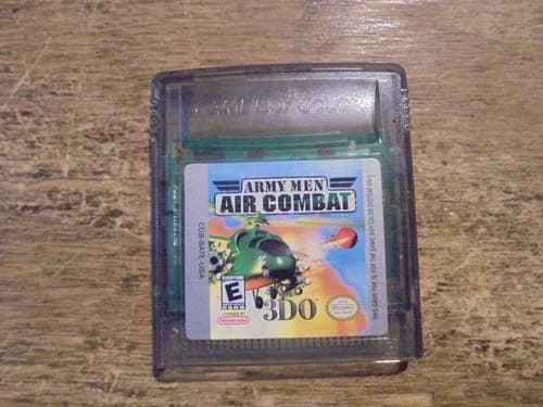 Army Men Air Combat (Nintendo Game Boy Color, 1999) Authentic Cart Only tested