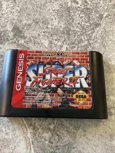 Super Street Fighter II Sega Genesis Capcom 1994 🔴 Fast Shipping
