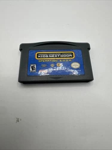 CodeName: Kids Next Door Operation S.O.D.A Nintendo GBA Game Boy Advance Tested