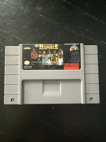 WWF Royal Rumble Super Nintendo SNES. Working