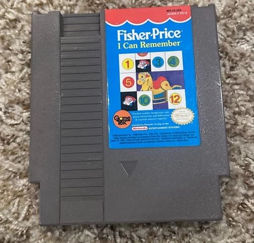 Fisher Price I Can Remember NES Original Game Only (Nintendo, 1990)