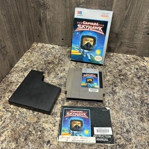 Captain Skyhawk (Nintendo Entertainment System, 1989) NES CIB Complete TESTED