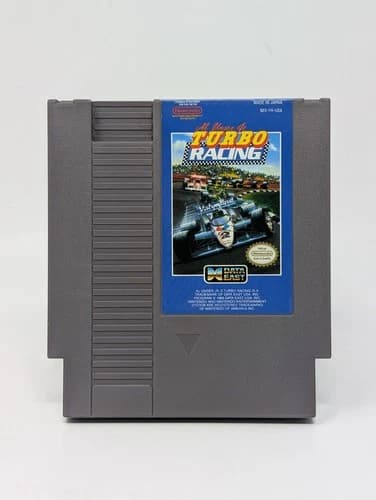Al Unser Jr. Turbo Racing (Nintendo NES, 1990) – Cart Only