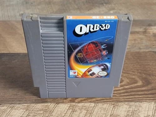 ORB-3D (Nintendo Entertainment System, NES) Game Only - Tested