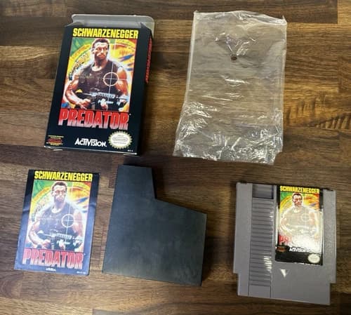 Predator NES Nintendo Complete CIB Authentic! Nice Condition.