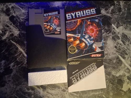 Gyruss Nintendo NES Complete CIB