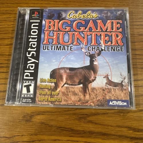 Cabela's Big Game Hunter: Ultimate Challenge (Sony PlayStation 1, 2001)
