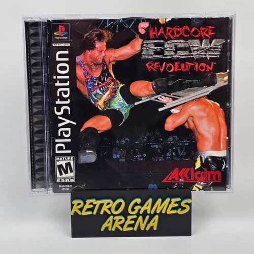 ECW Hardcore Revolution (PlayStation 1 PS1) CIB COMPLETE