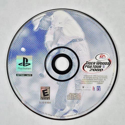 Tiger Woods PGA Tour 2000 - Loose Sony PS1 Playstation 1 Disc
