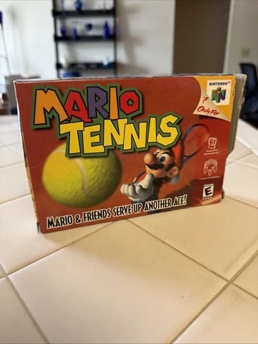 Mario Tennis - Nintendo 64 (N64) - Complete In Box - Tested