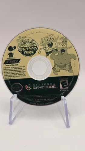 SpongeBob SquarePants Movie GameCube Disc Only Tested Working Authentic