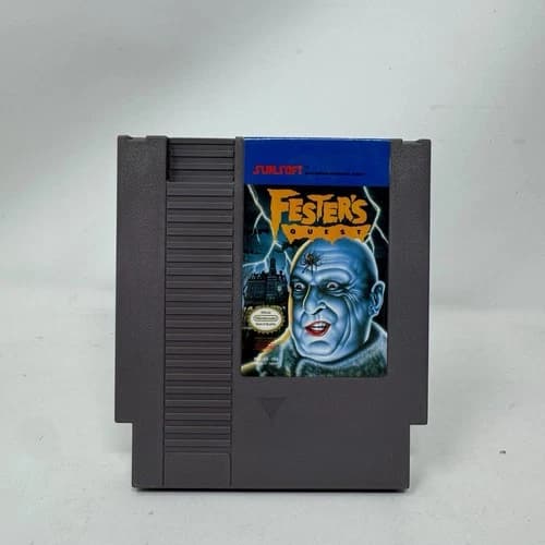 Fester's Quest (Nintendo Entertainment System, 1989) Authentic Cart Only Tested