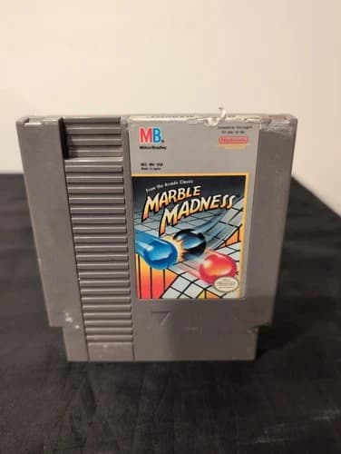 Marble Madness (NES, Milton Bradley Company, 1989)