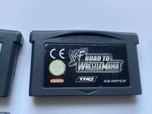 GBA WWF road to Wrestlemania (Nintendo Game Boy Advance)