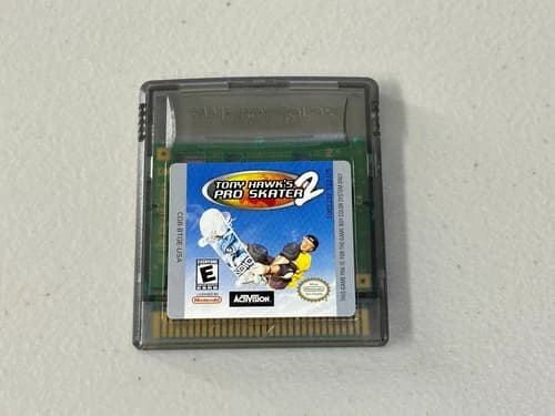Tony Hawk's Pro Skater 2 (Nintendo Game Boy Color) Authentic Tested