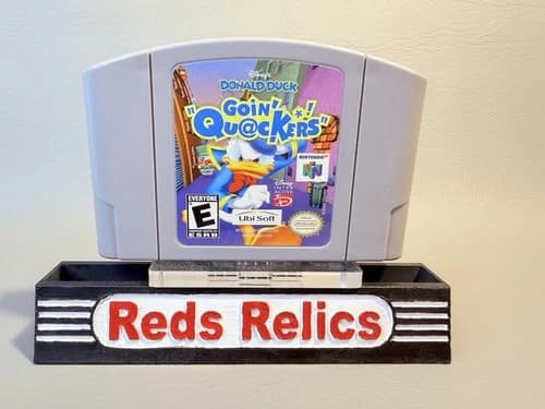 Donald Duck: Goin' Quackers (Nintendo 64, N64) Authentic - Cleaned - Excellent