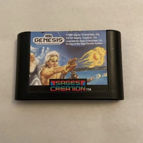 Shadow Blasters Sega Genesis Game Cartridge Only Not Tested