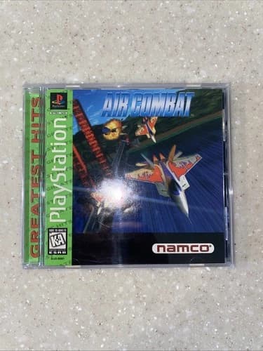 Air Combat (Sony PlayStation 1 PS1, 1995) Complete - Tested & Working!