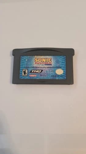 Sonic Advance GBA Nintendo Game Boy Advance 2002 Authentic Game Tested Working