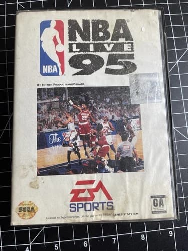 NBA Live 95 (Sega Genesis, 1994)