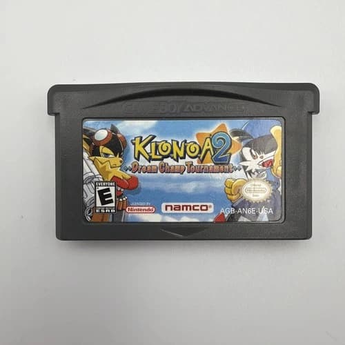 Klonoa 2: Dream Champ Tournament (Nintendo Game Boy Advance, 2005) Authentic