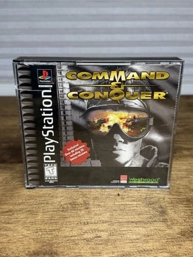Command & Conquer (PlayStation 1, 1995) PS1 - CIB Complete - Tested & Working!