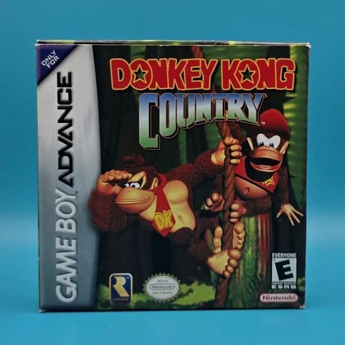 Donkey Kong Country (Nintendo Game Boy Advance) CIB, Tested & Working