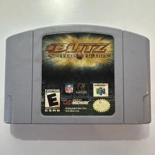 NFL Blitz: Special Edition (Nintendo 64, 2001) Authentic N64 Game, working