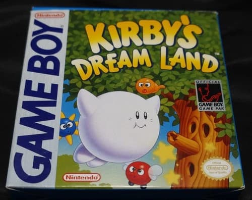 Kirby's Dream Land (Nintendo Game Boy, 1992) - CIB Working