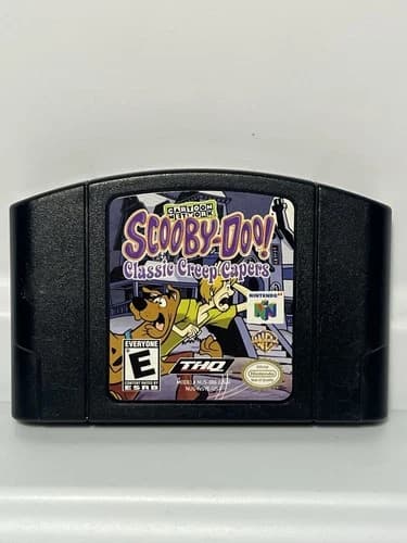 Scooby Doo: Classic Creep Capers - Authentic N64 - Cartridge Only (Tested) MINT