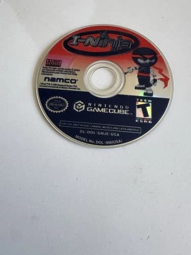 I-Ninja Nintendo GameCube Disc Only Namco Teen Video Game