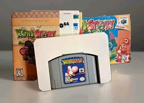 Yoshi's Story (Nintendo 64 N64) Complete in Box w/ Reference CIB SHIPS FREE!