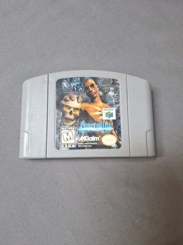 Shadow Man (Nintendo 64 N64, 1999) Video Game Cartridge NUS-006